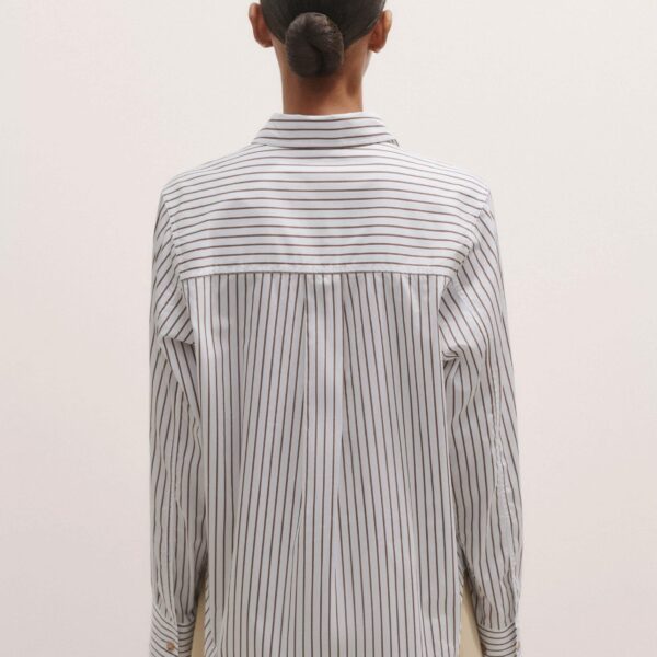 Me and Em Striped Relaxed Forever Shirt – luxury British Multicolour in Me and Em exclusively at Luxury Shoes 