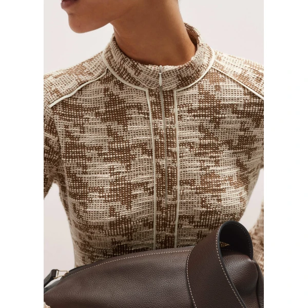 Me and Em Travel Tweed Midi Dress – luxury British Neutrals in Me and Em exclusively at Luxury Shoes 