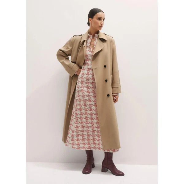 Me + Em Travel Tweed Midi Dress – luxury British Multicolour in Me and Em exclusively at Luxury Shoes 