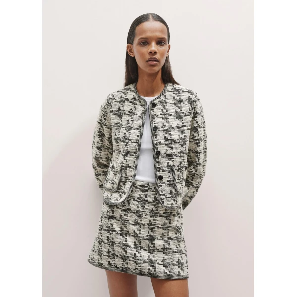 Me and Em Travel Tweed Mini Skirt – luxury British Multicolour in Me and Em exclusively at Luxury Shoes 