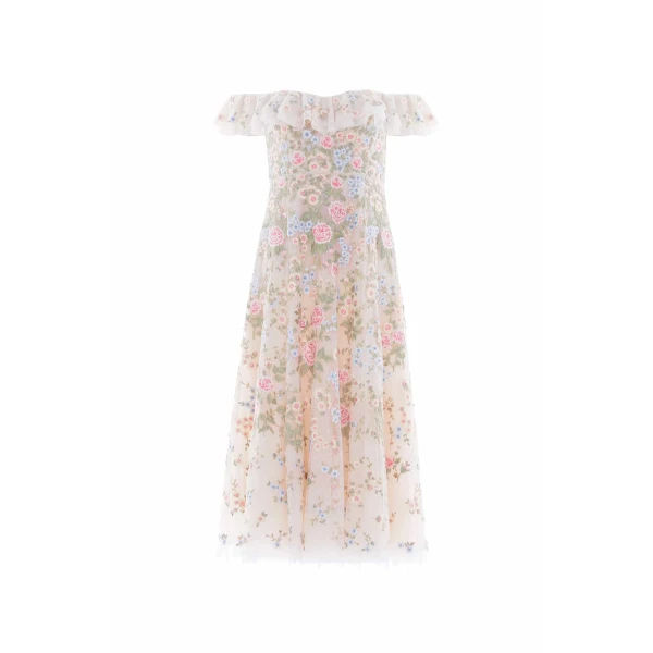 Needle & Thread dress - romantic embellished tulle gown | Luxury Shoes 