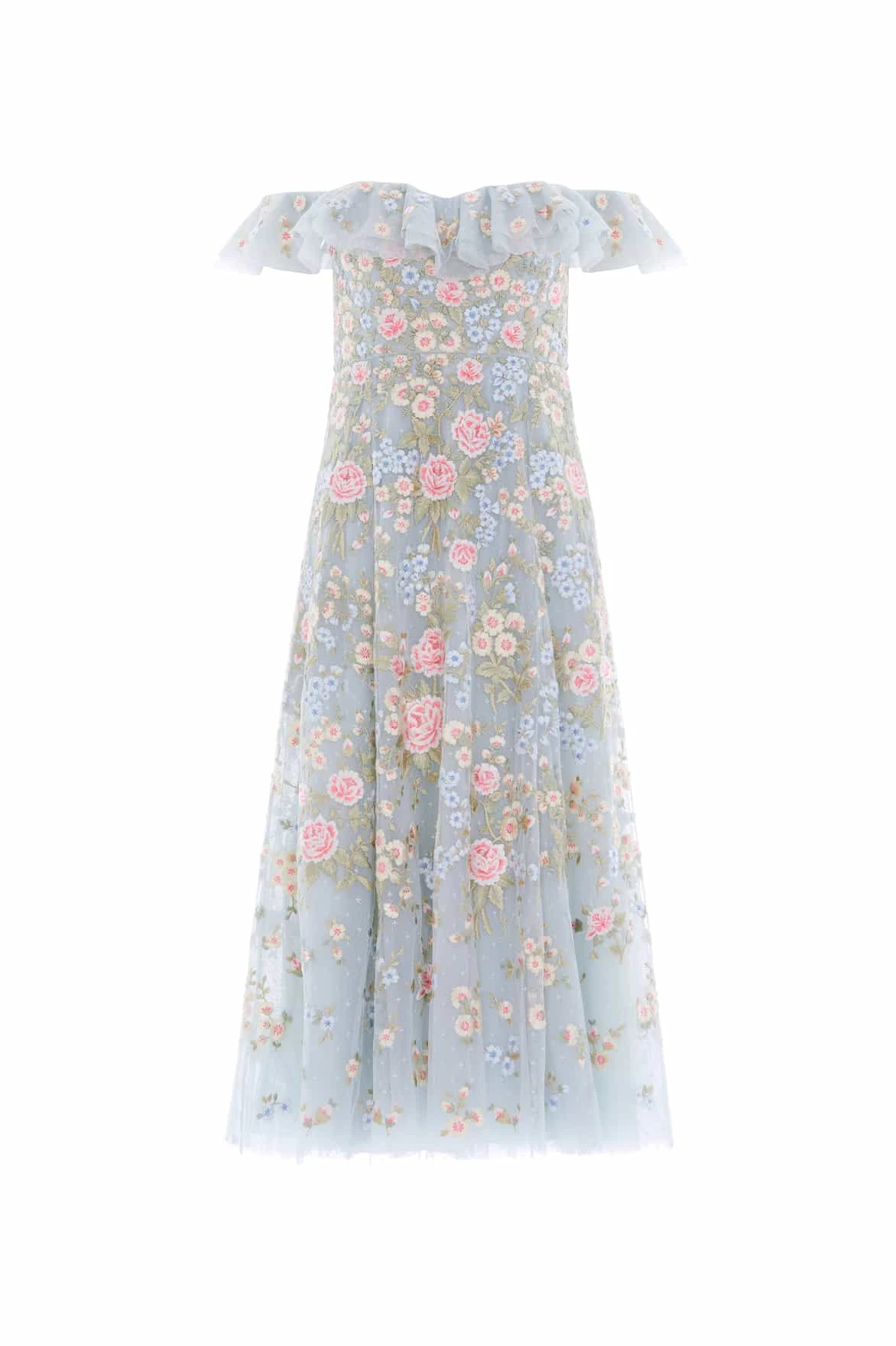 Needle & Thread Embellished Dress | Luxury Shoes Needle & Thread dress - romantic embellished tulle gown | Luxury Shoes