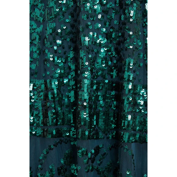 Needle and Thread cocktail dress - sequin embellished | Shop luxury evening wear at Luxury Shoes 