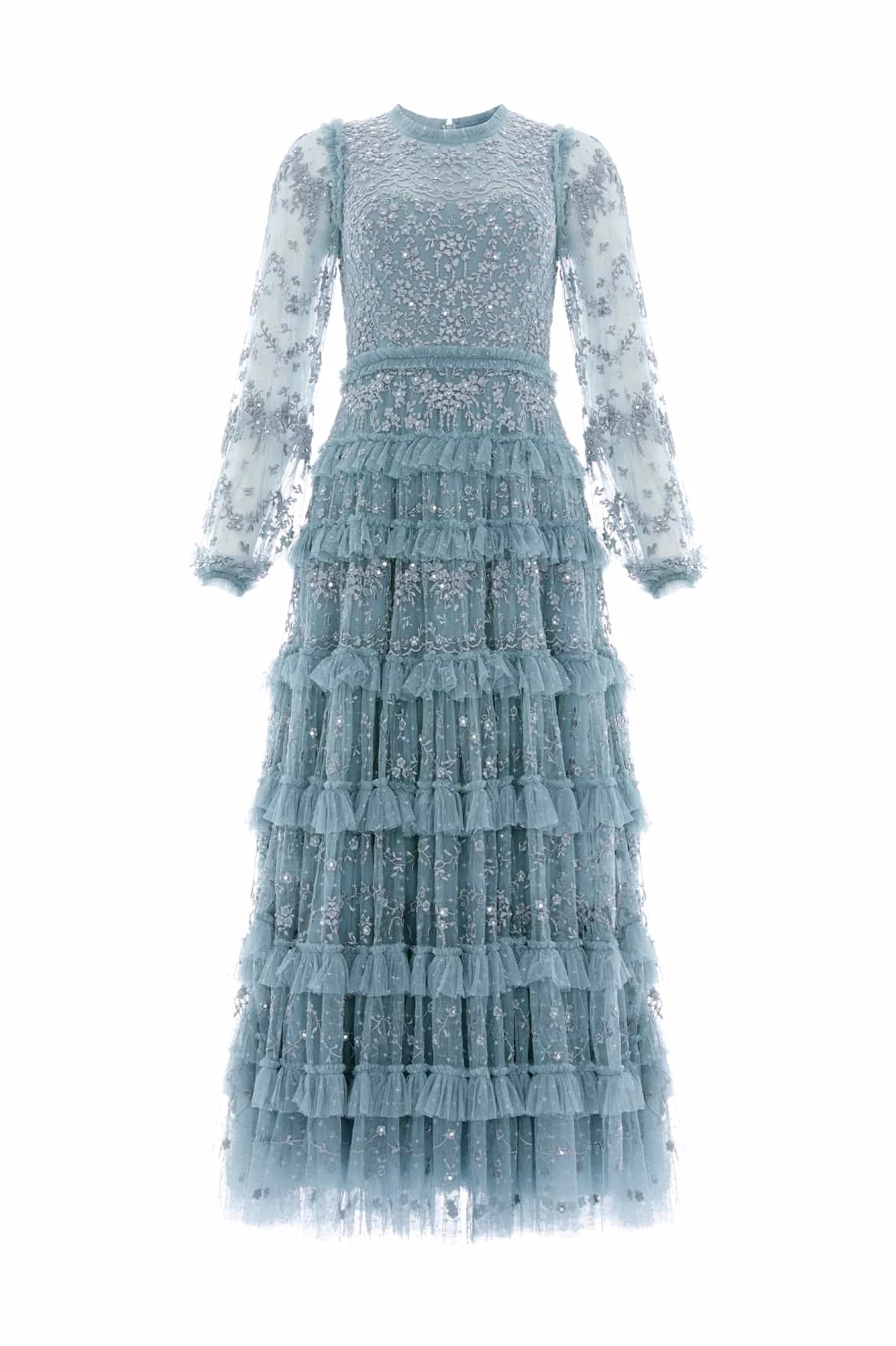 Needle & Thread Embellished Dress | Luxury Shoes Needle & Thread dress - romantic embellished tulle gown | Luxury Shoes
