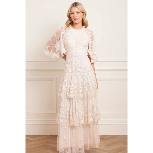 Needle and Thread cocktail dress - sequin embellished | Shop luxury evening wear at Luxury Shoes 