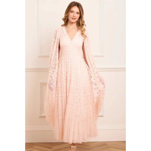 Needle and Thread cocktail dress - sequin embellished | Shop luxury evening wear at Luxury Shoes 