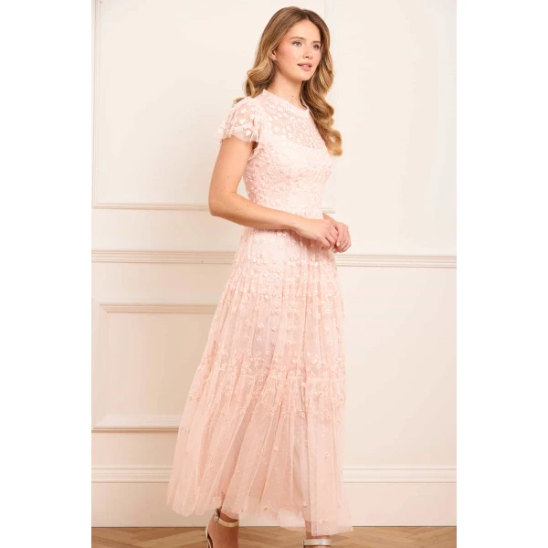 Needle and Thread cocktail dress - sequin embellished | Shop luxury evening wear at Luxury Shoes 