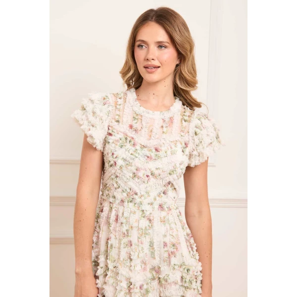 Needle and Thread cocktail dress - sequin embellished | Shop luxury evening wear at Luxury Shoes 