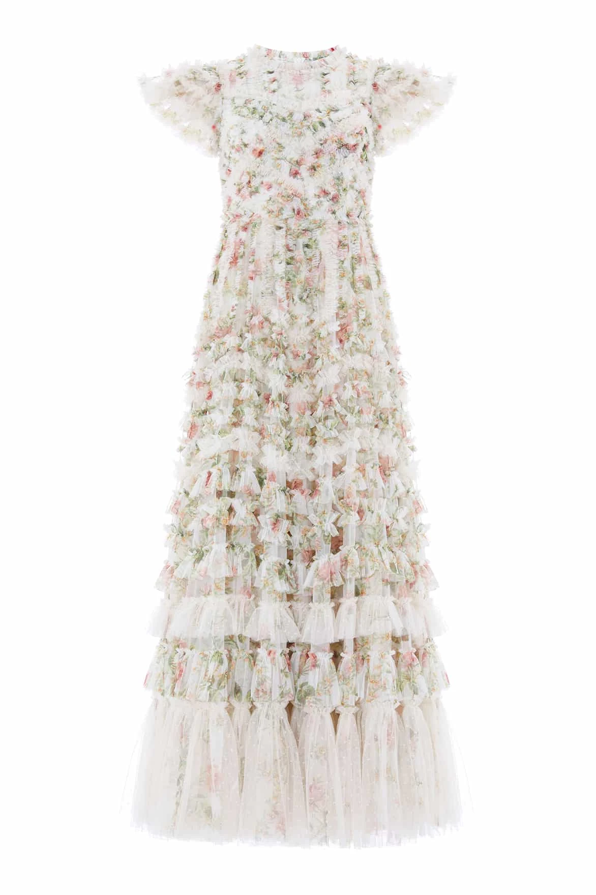 Needle & Thread Embellished Dress | Luxury Shoes Needle & Thread dress - romantic embellished tulle gown | Luxury Shoes