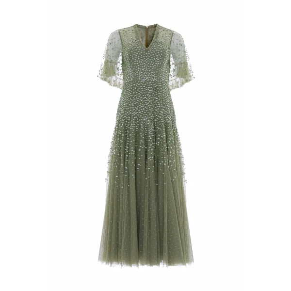 Needle & Thread dress - romantic embellished tulle gown | Luxury Shoes 