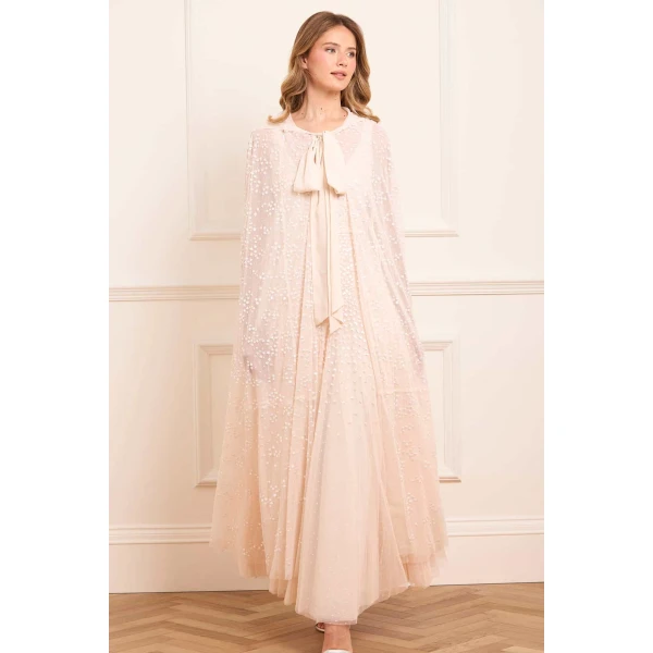 Needle and Thread cocktail dress - sequin embellished | Shop luxury evening wear at Luxury Shoes 