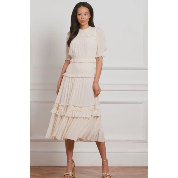 Needle and Thread cocktail dress - sequin embellished | Shop luxury evening wear at Luxury Shoes 