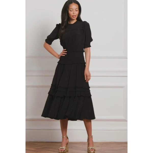 Needle and Thread cocktail dress - sequin embellished | Shop luxury evening wear at Luxury Shoes 