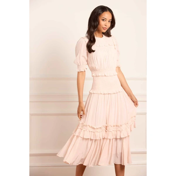 Needle and Thread cocktail dress - sequin embellished | Shop luxury evening wear at Luxury Shoes 