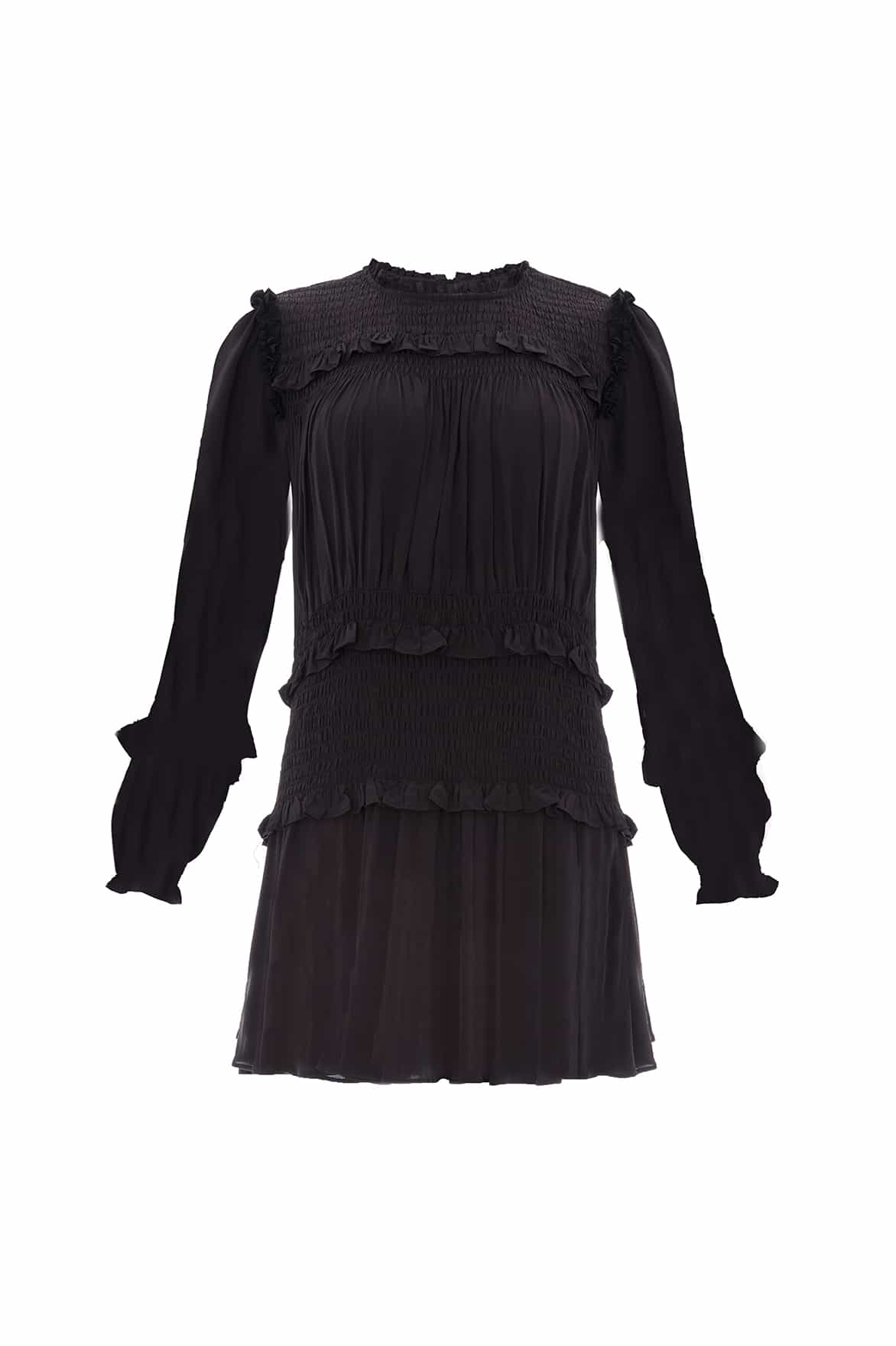 Needle and Thread Emilia Crepe Micro Mini Dress
