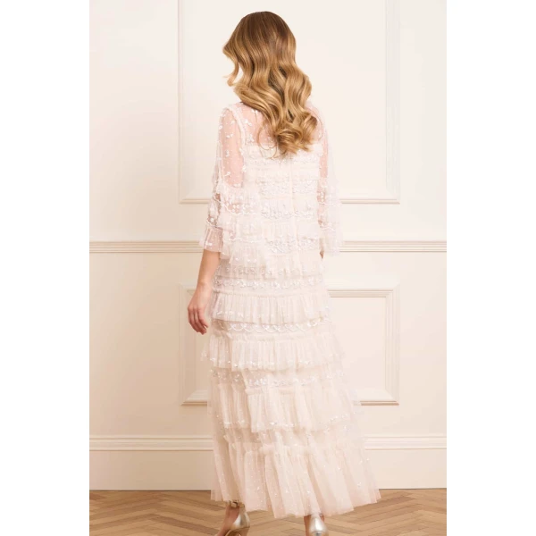 Needle and Thread cocktail dress - sequin embellished | Shop luxury evening wear at Luxury Shoes 