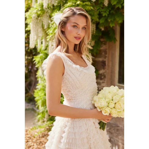 Needle and Thread cocktail dress - sequin embellished | Shop luxury evening wear at Luxury Shoes 