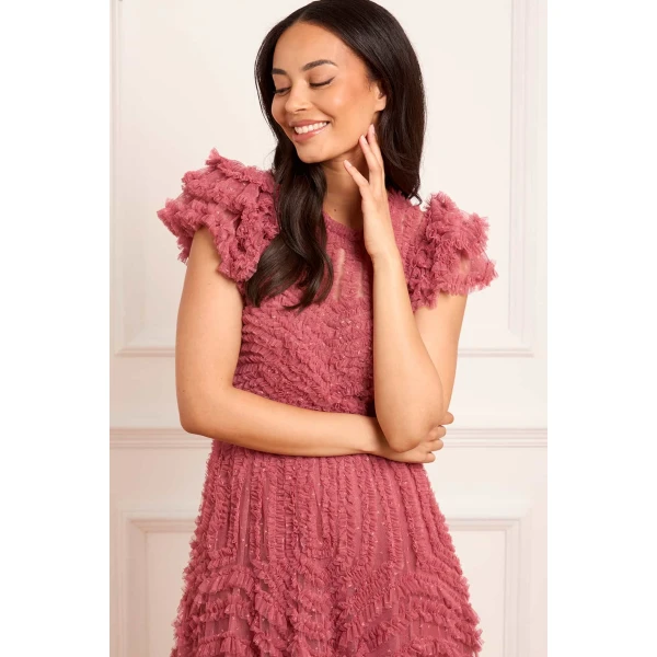 Needle and Thread cocktail dress - sequin embellished | Shop luxury evening wear at Luxury Shoes 