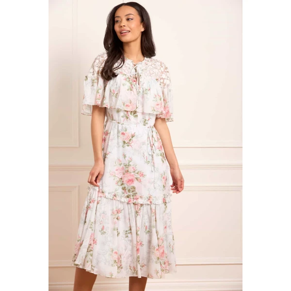 Needle and Thread cocktail dress - sequin embellished | Shop luxury evening wear at Luxury Shoes 