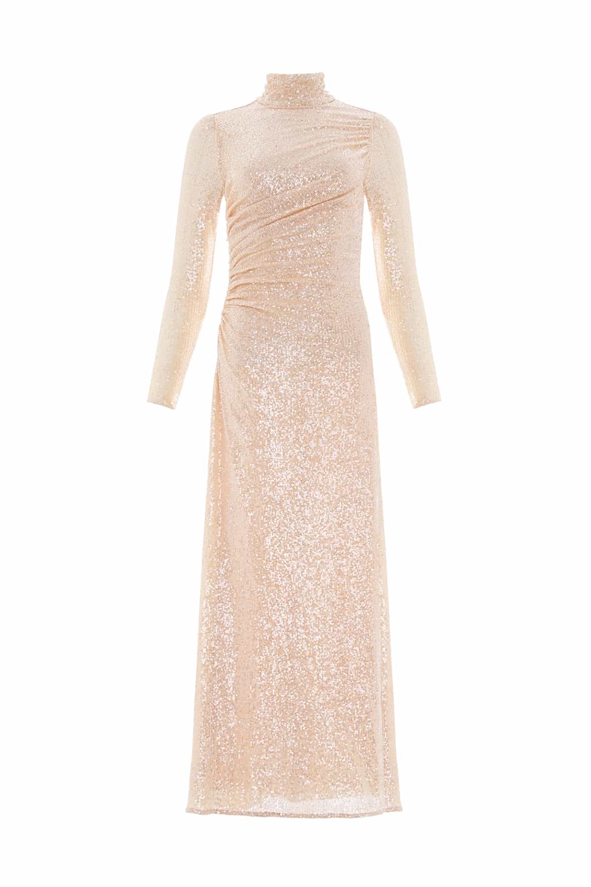Needle and Thread Malia Turtleneck Ankle Gown