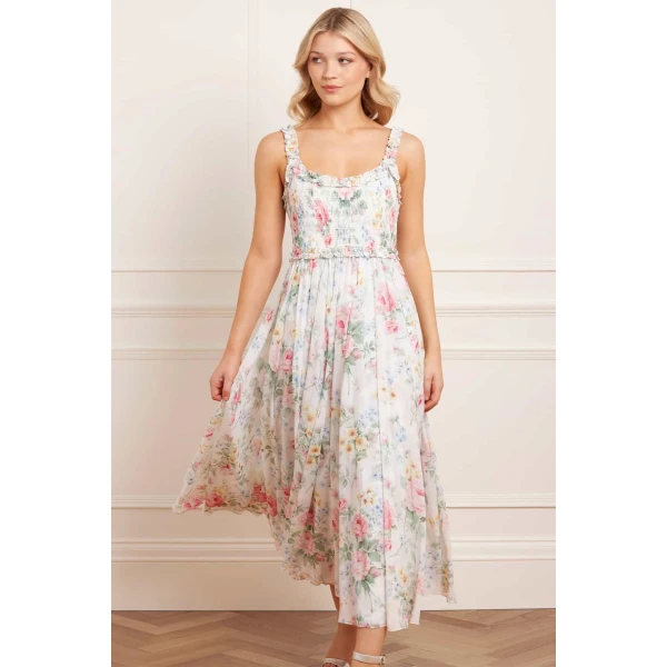 Needle and Thread cocktail dress - sequin embellished | Shop luxury evening wear at Luxury Shoes 