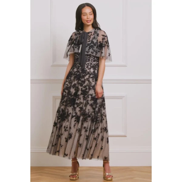 Needle and Thread cocktail dress - sequin embellished | Shop luxury evening wear at Luxury Shoes 