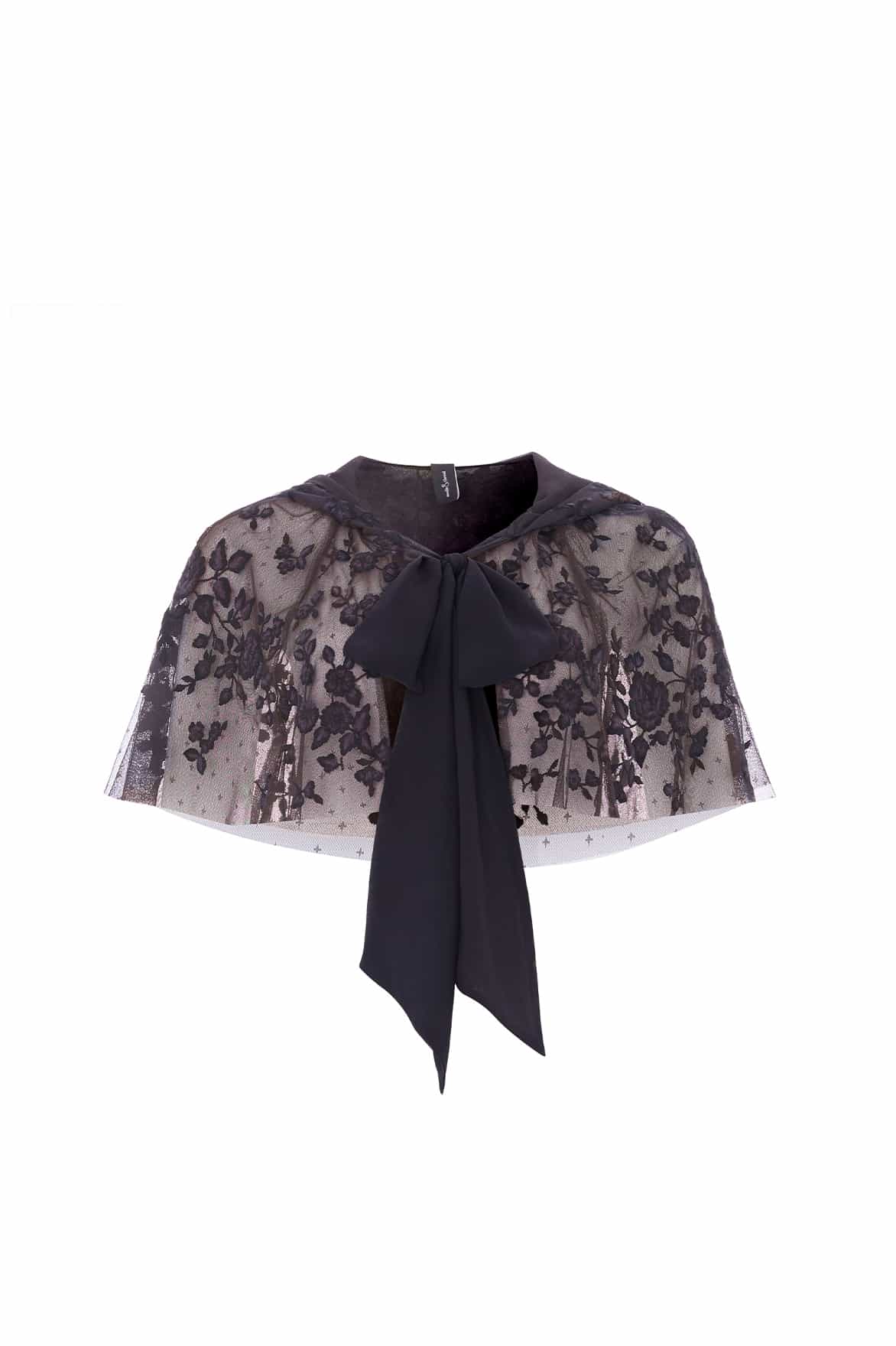 Needle and Thread Rosa Hooded Short Cape