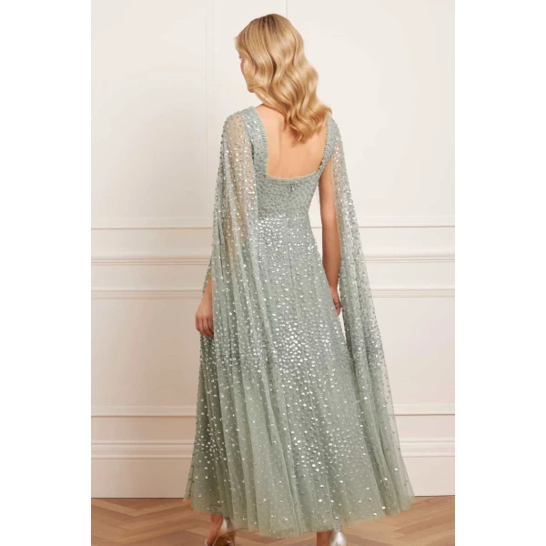 Needle and Thread cocktail dress - sequin embellished | Shop luxury evening wear at Luxury Shoes 