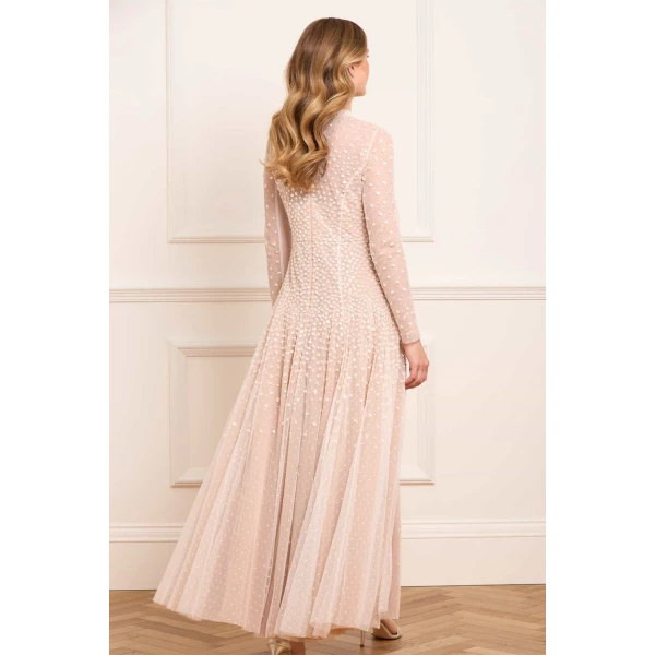 Needle and Thread cocktail dress - sequin embellished | Shop luxury evening wear at Luxury Shoes 