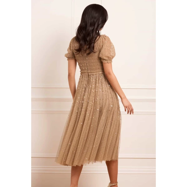 Needle and Thread cocktail dress - sequin embellished | Shop luxury evening wear at Luxury Shoes 