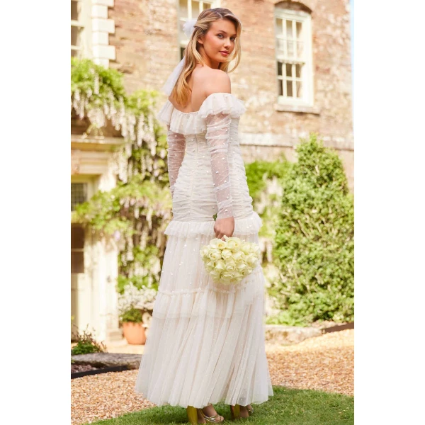 Needle and Thread cocktail dress - sequin embellished | Shop luxury evening wear at Luxury Shoes 