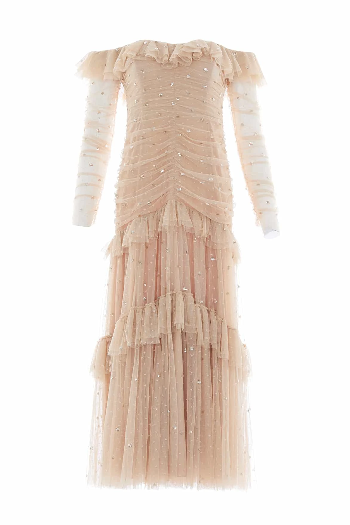 Needle & Thread Embellished Dress | Luxury Shoes Needle & Thread dress - romantic embellished tulle gown | Luxury Shoes