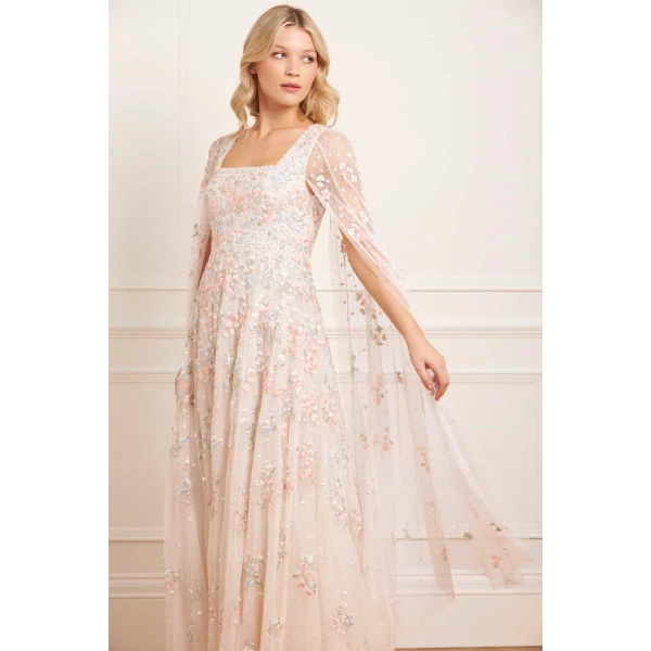 Needle and Thread cocktail dress - sequin embellished | Shop luxury evening wear at Luxury Shoes 