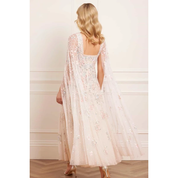 Needle and Thread cocktail dress - sequin embellished | Shop luxury evening wear at Luxury Shoes 