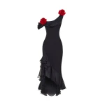 Rasario Chiffon Dress – couture evening dress