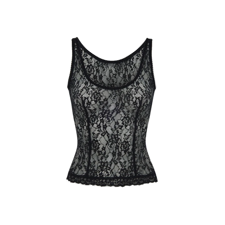 Rasario Lace Top – couture evening dress
