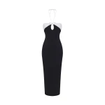 Rasario Midi Dress – couture evening dress