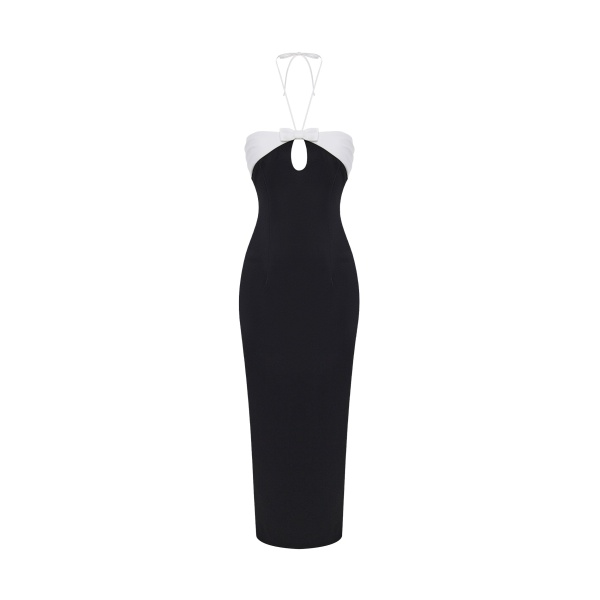 Rasario Midi Dress – couture evening dress