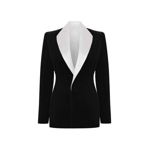 Rasario Velvet Jacket – couture evening dress