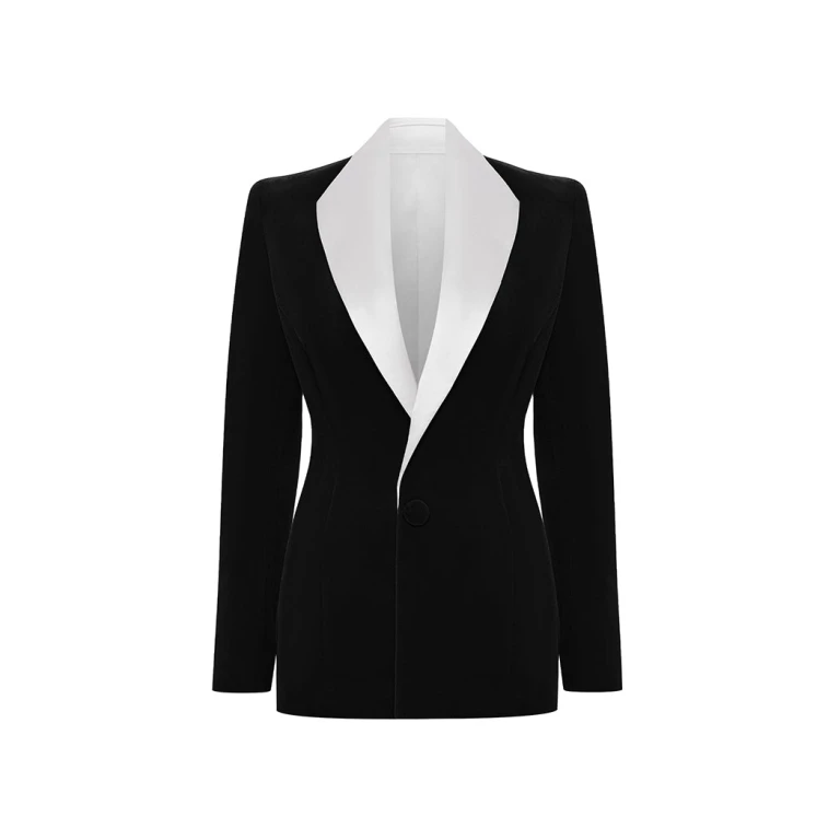 Rasario Velvet Jacket – couture evening dress