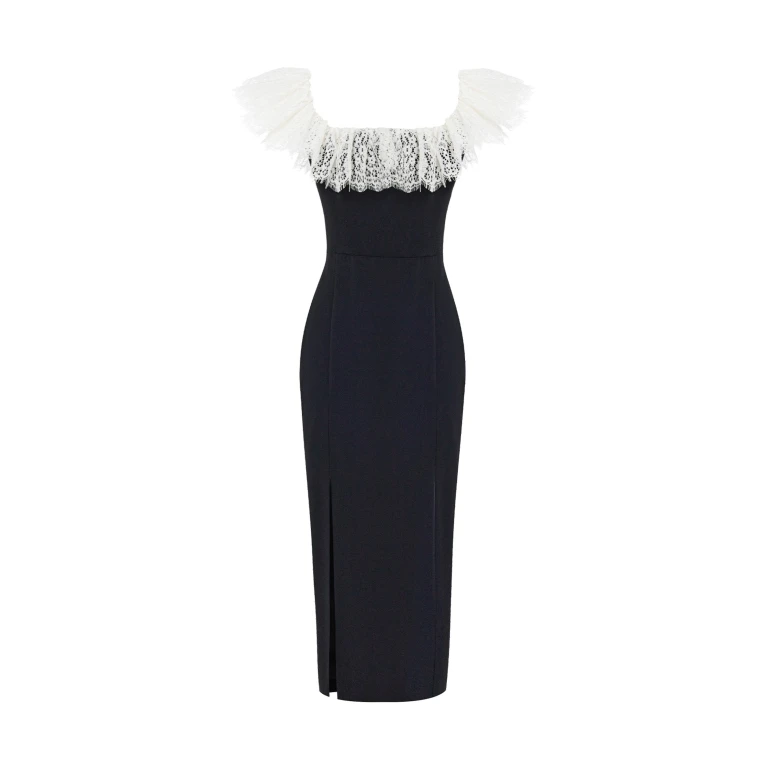 Rasario Lace Dress – couture evening dress