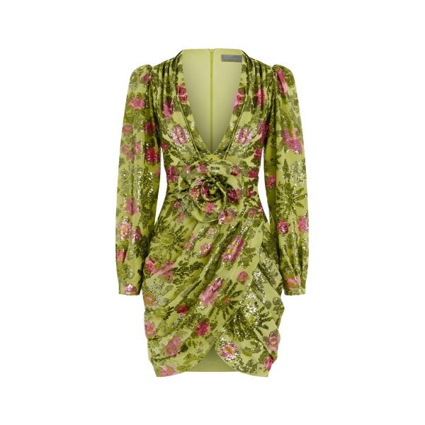Rasario Floral Dress – couture evening dress