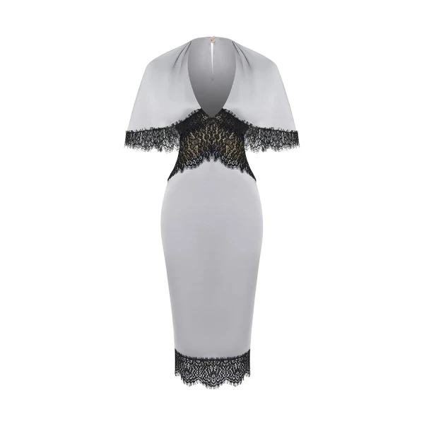 Rasario Lace Dress – couture evening dress