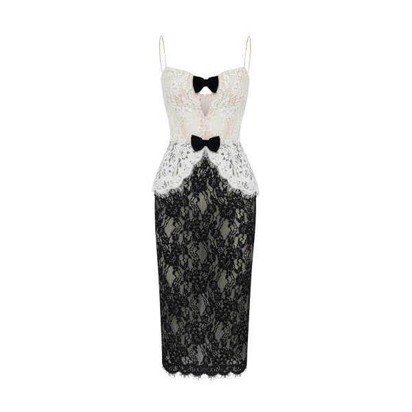 Rasario Lace Dress – couture evening dress