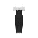 Rasario Lace Dress – couture evening dress