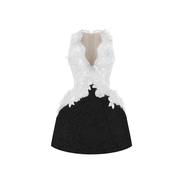Rasario Lace Dress – couture evening dress