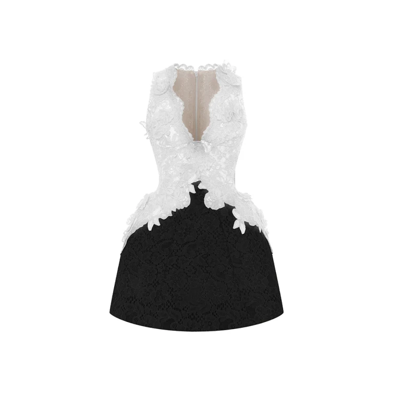Rasario Lace Dress – couture evening dress