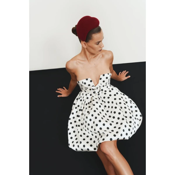 Rasario Mini Skirt – couture evening dress