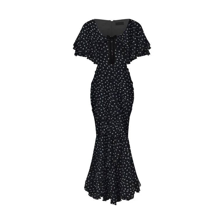Rasario polka dot – couture evening dress