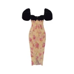 Rasario Floral Dress – couture evening dress